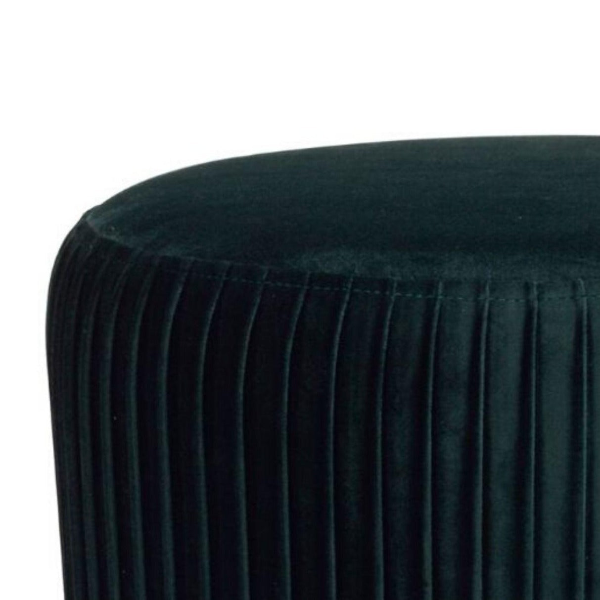 Pleats Polyester Pouf