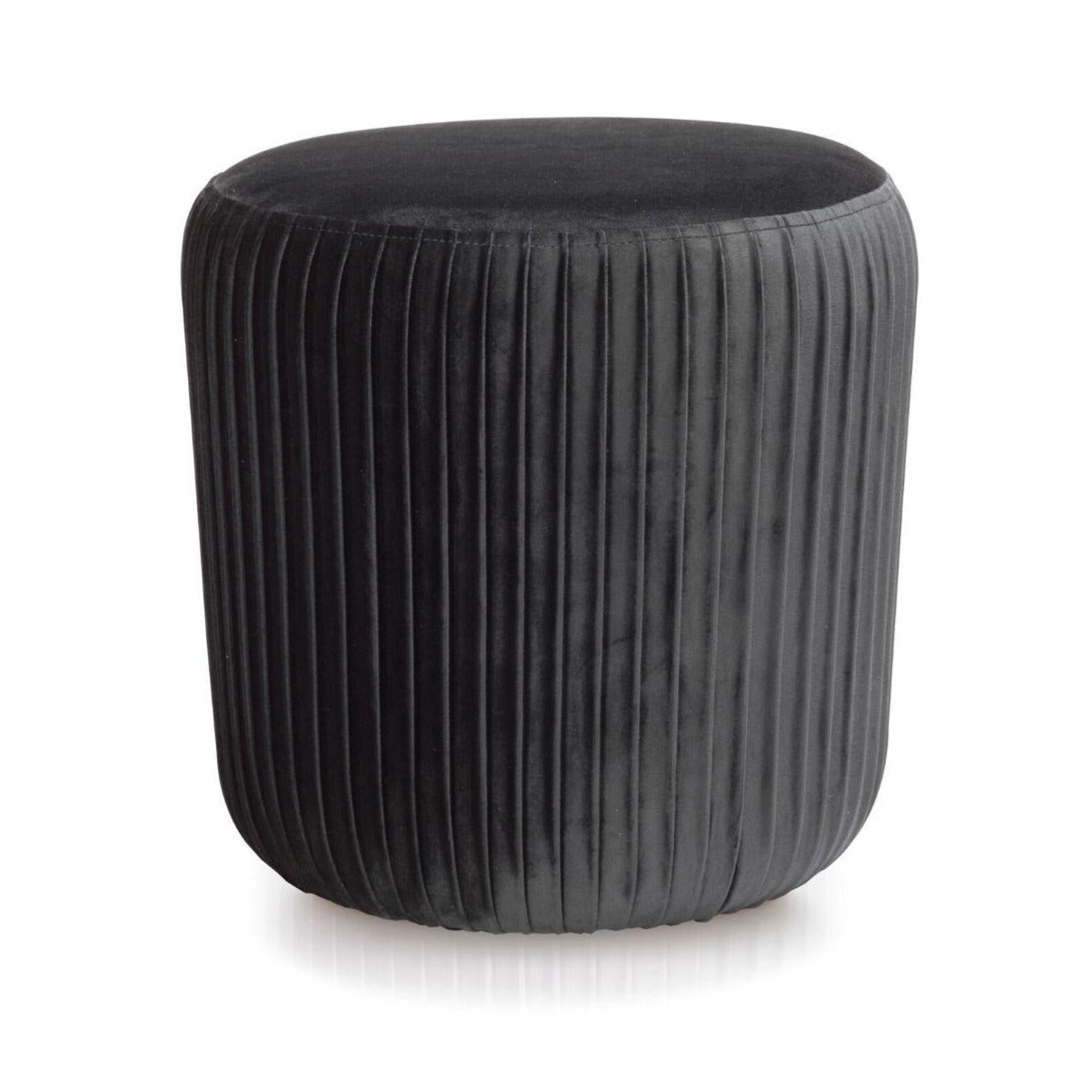 Pleats Polyester Pouf