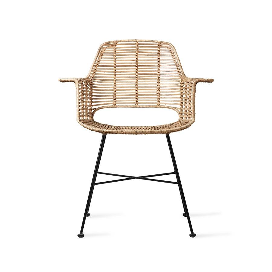 Rattan Armrests Chair