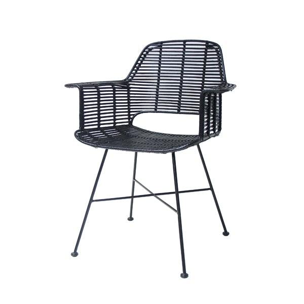 Rattan Armrests Chair