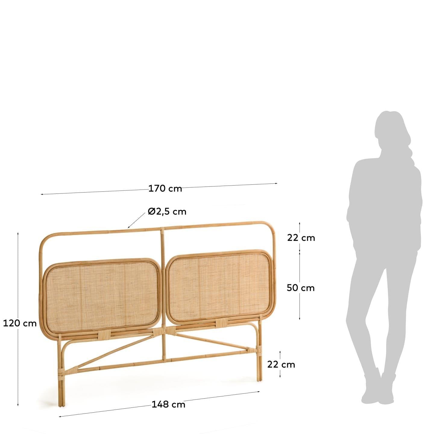 Rattan Headboard