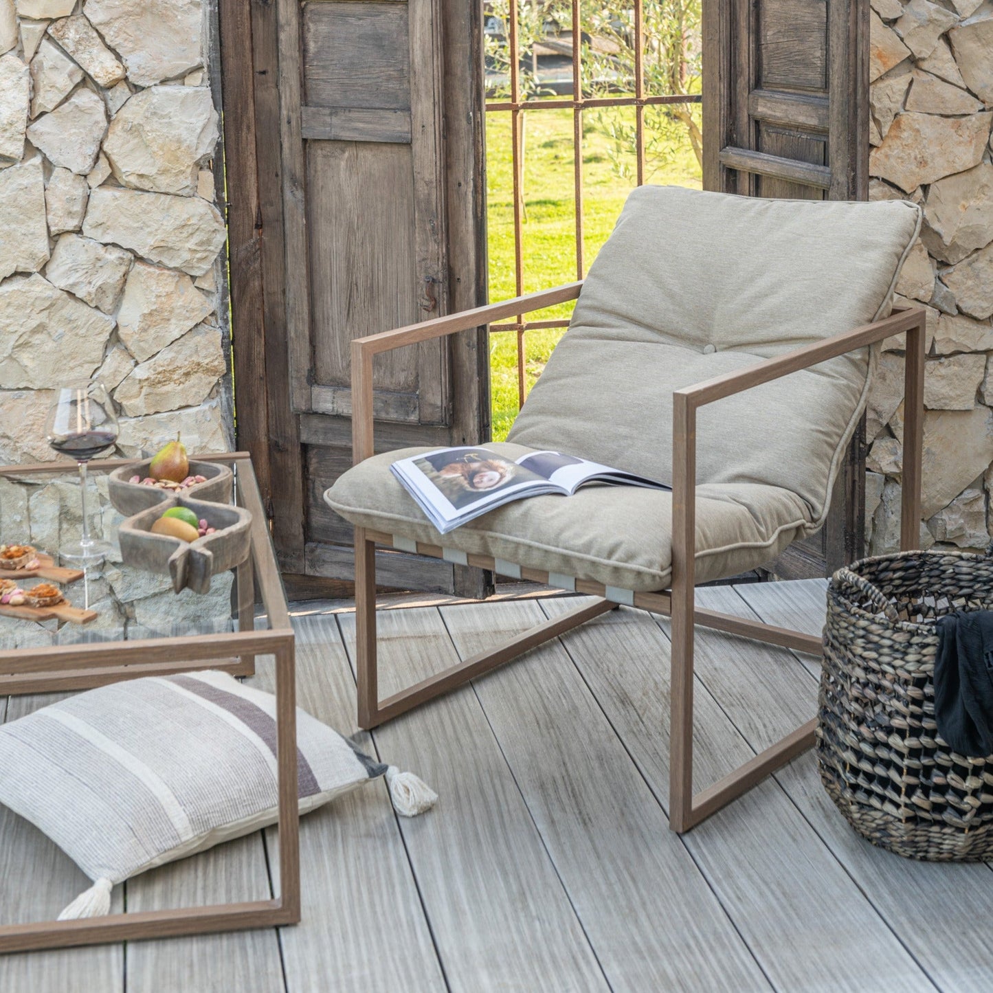 Rectangular Metal Coffee Table