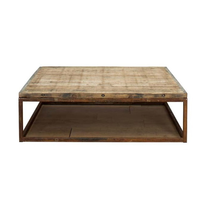 Rectangular Wood Coffee Table