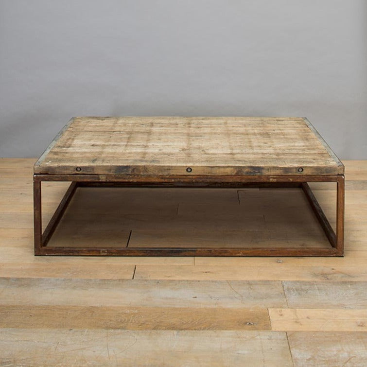 Rectangular Wood Coffee Table