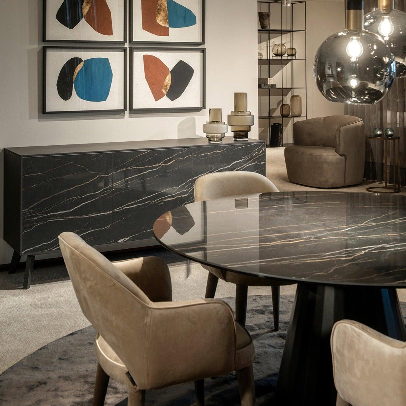 Round Ceramic Dining Table