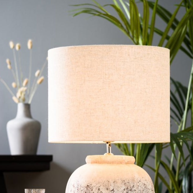 Round Cotton Lampshade