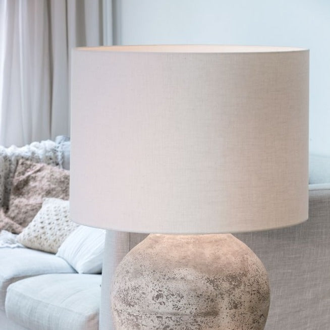 Round Cotton Lampshade