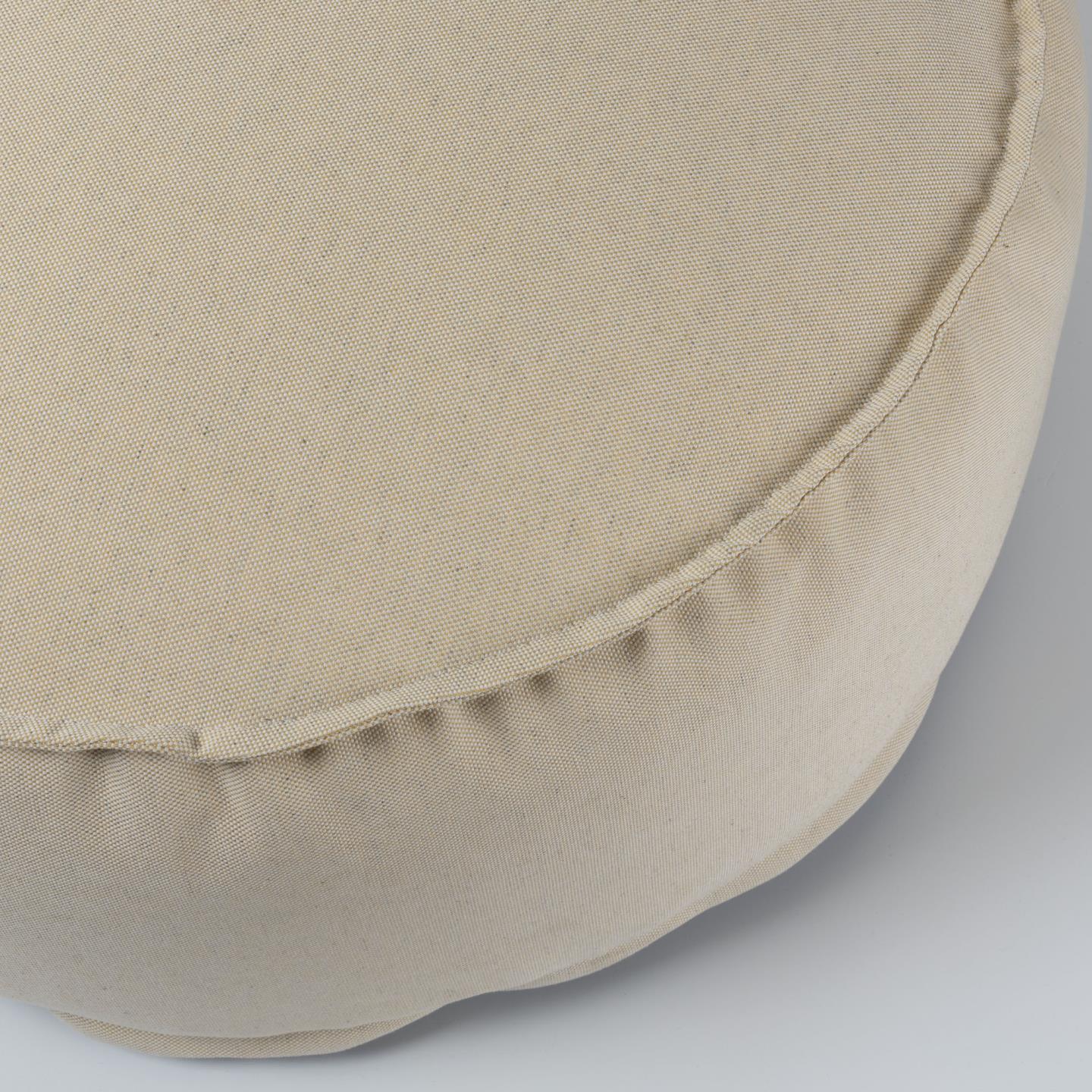 Round Fabric Pouf