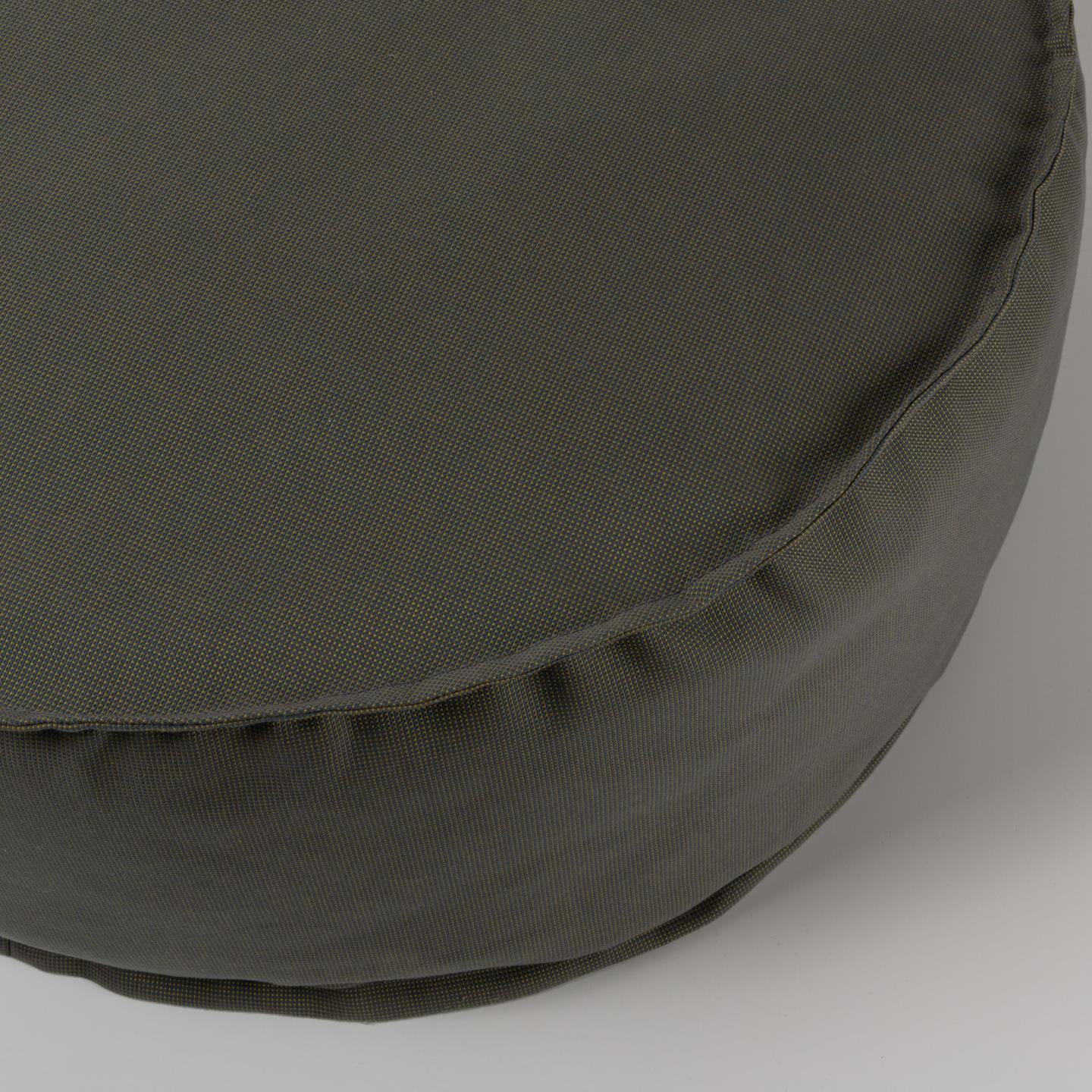 Round Fabric Pouf