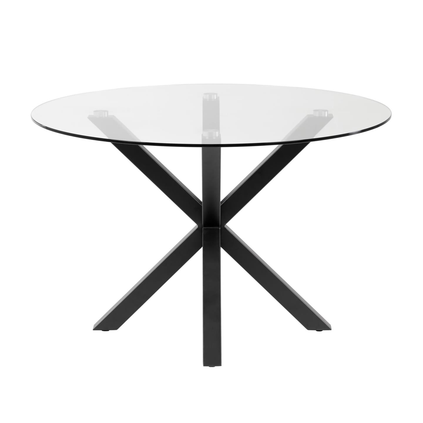 Round Glass Dining Table