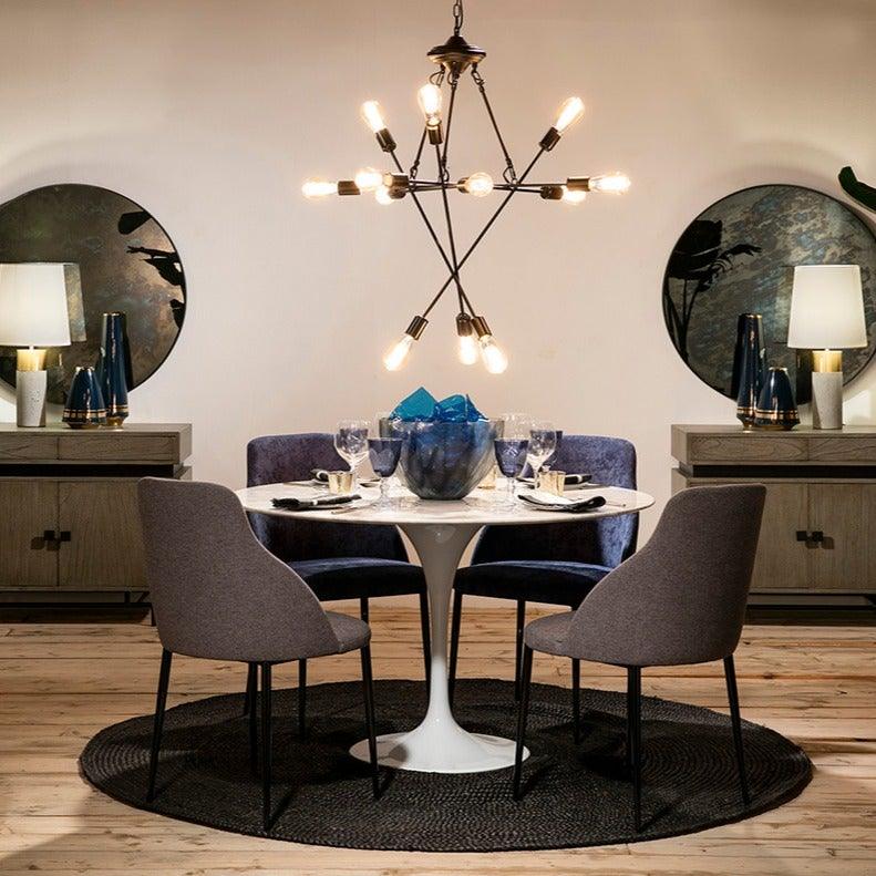 Round Marble Dining Table