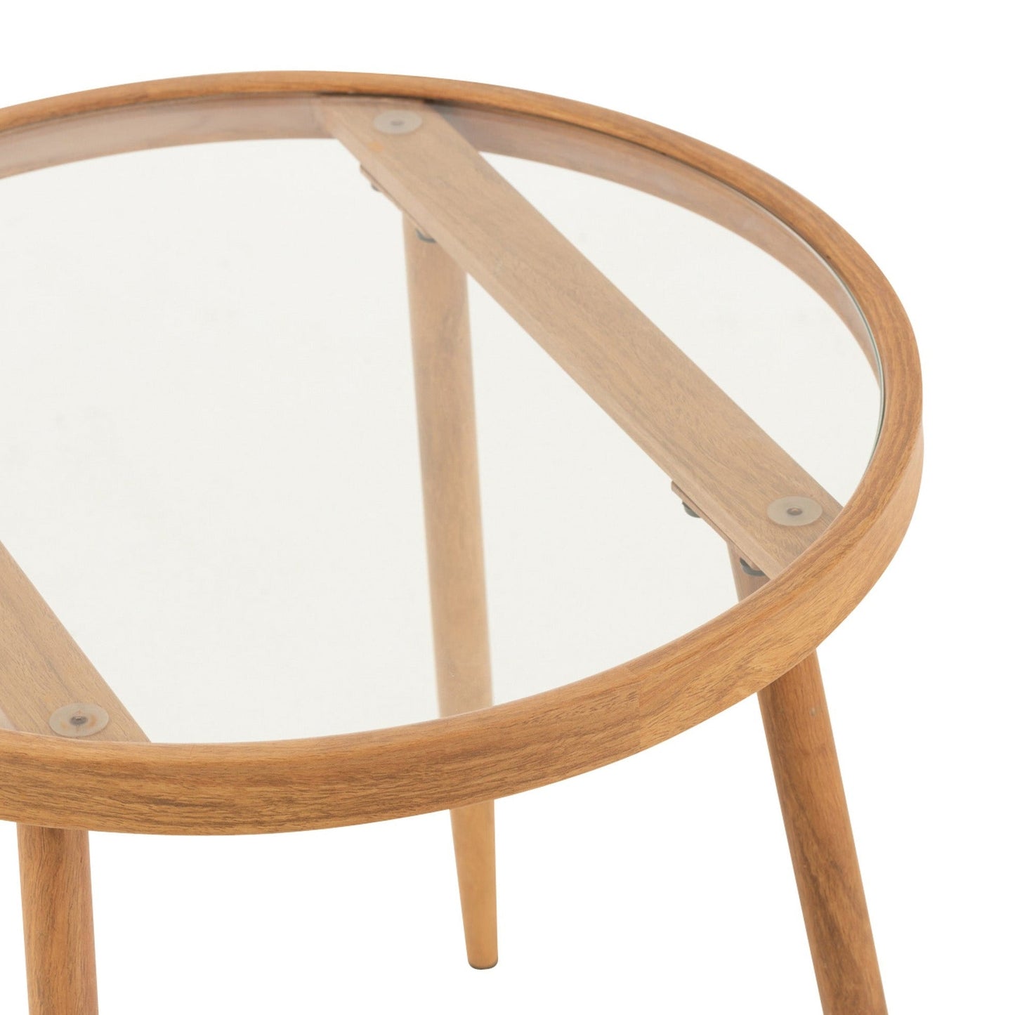 Round Metal Side Table