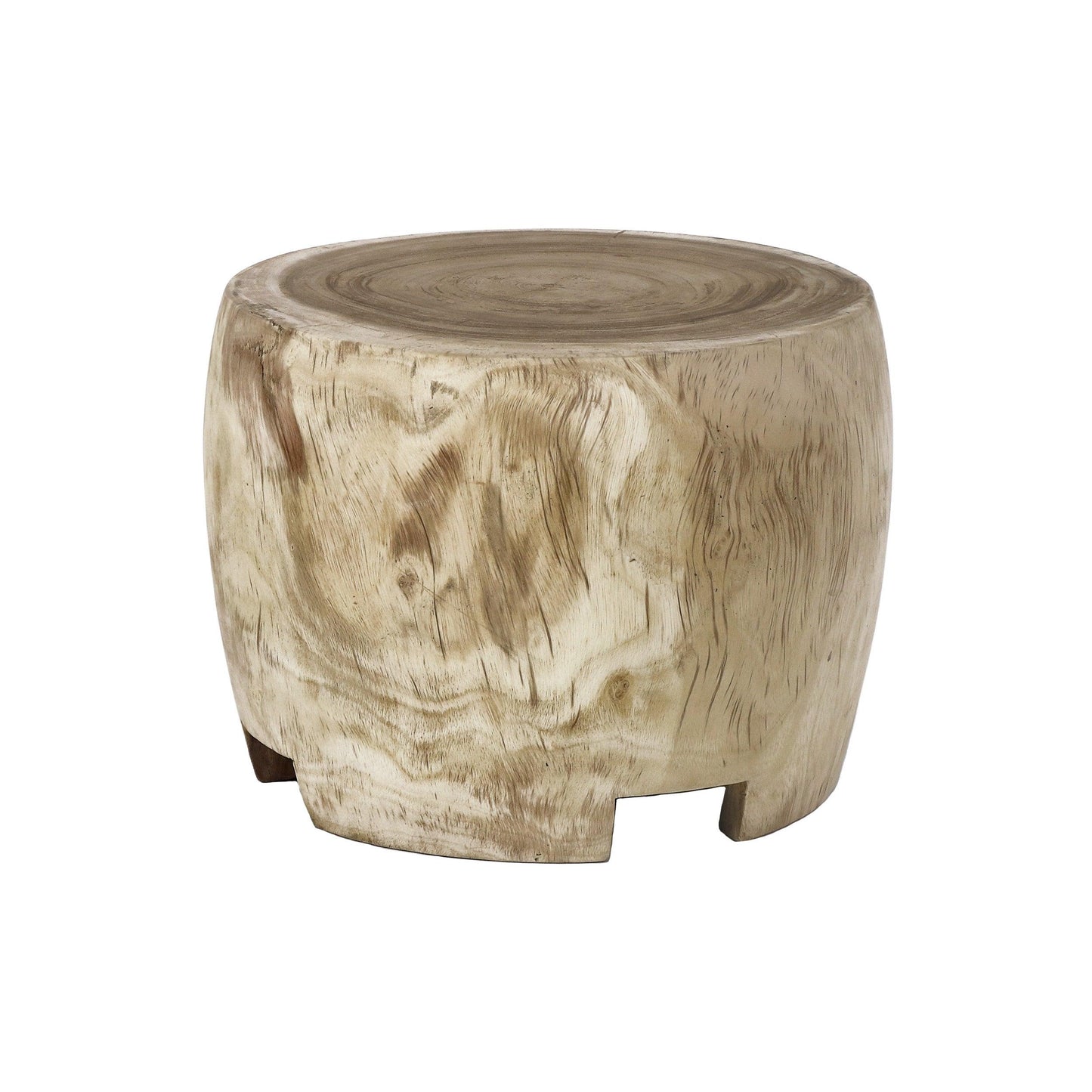 Round Wood Coffee Table
