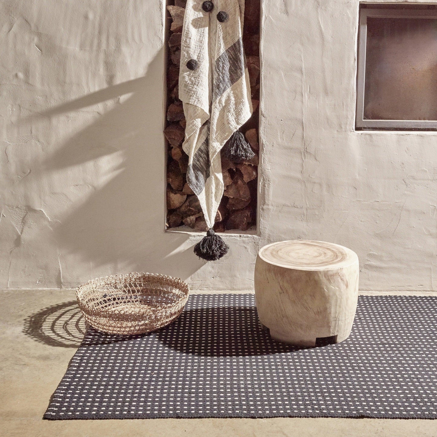 Round Wood Coffee Table