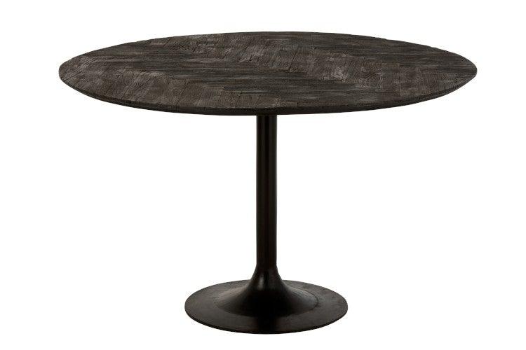 Round Wood Dining Table