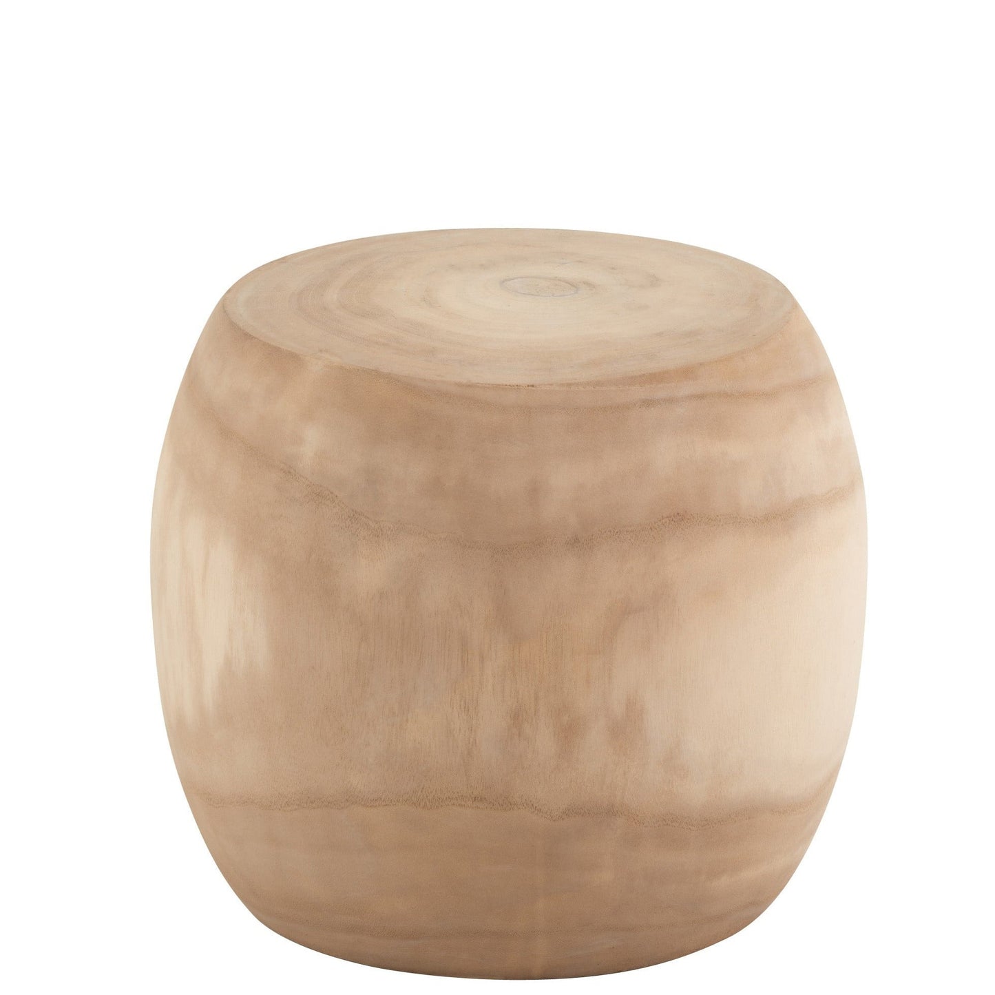 Round Wood Stool