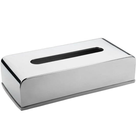 Silver Iron Tissue Box