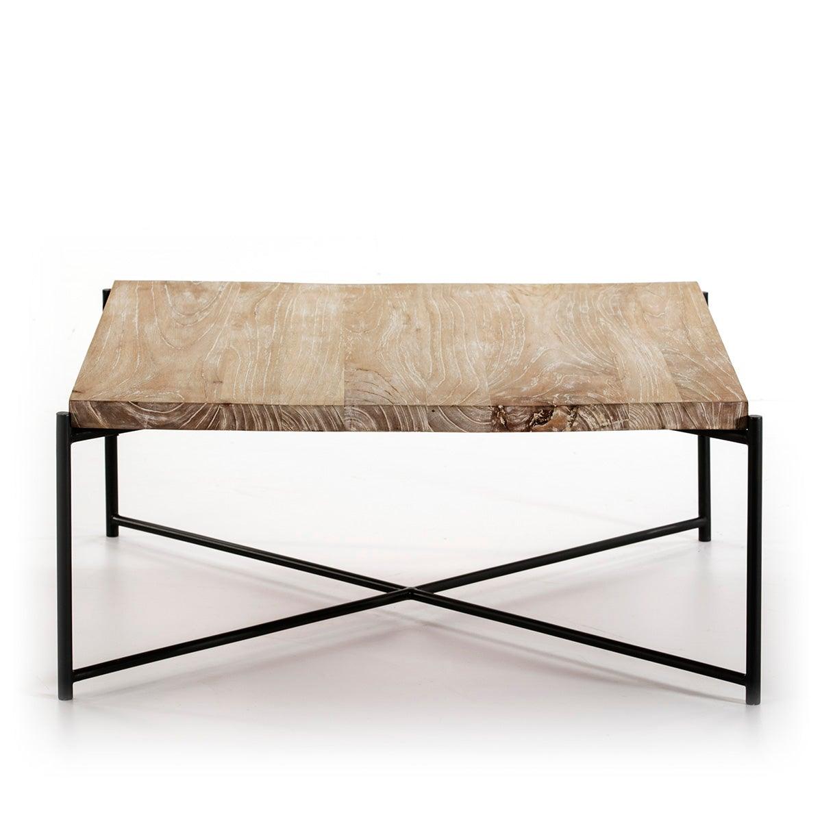 Square Wood Coffee Table