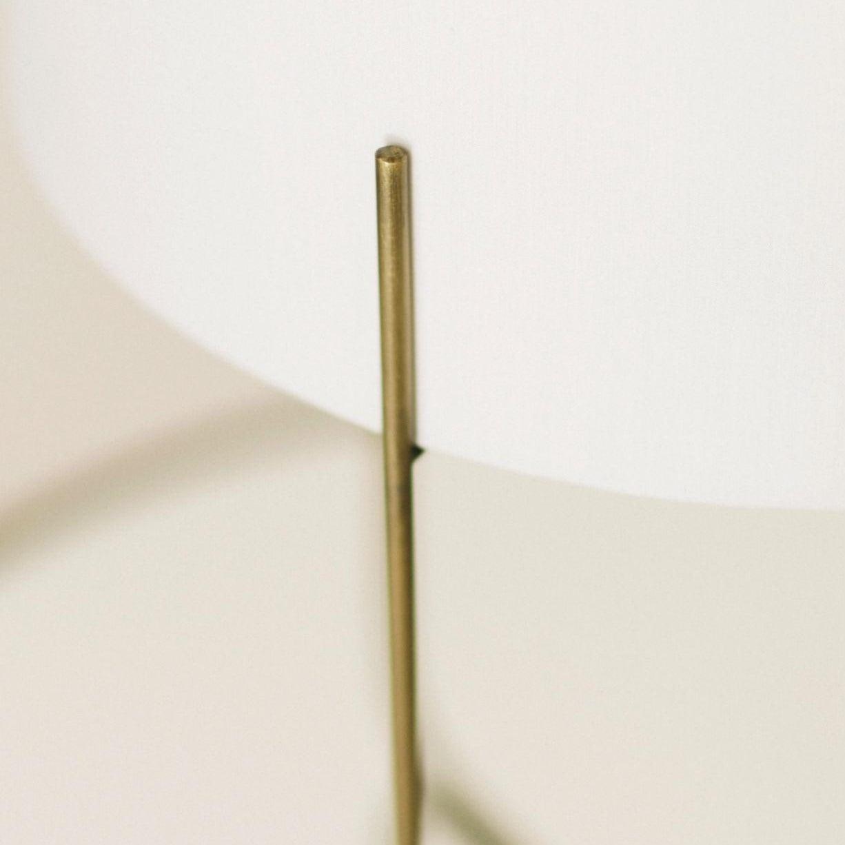 Tripod Gold Brass Table Lamp