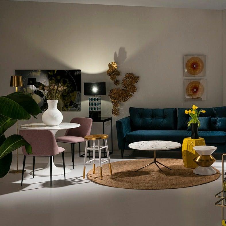 White Acrylic Dining Table