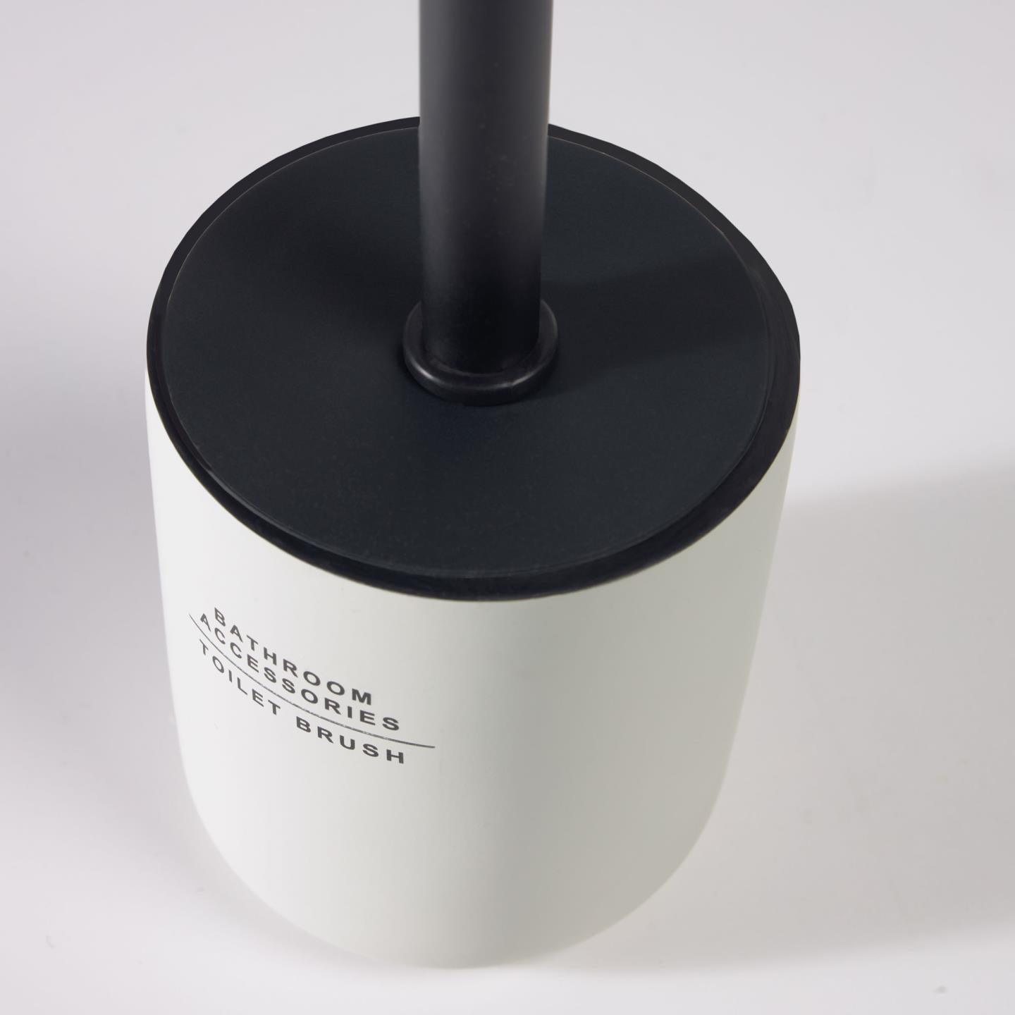 White Acrylic Toilet Brush