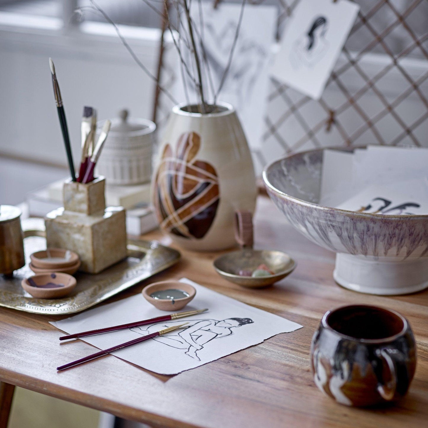 White Ceramic Bowl