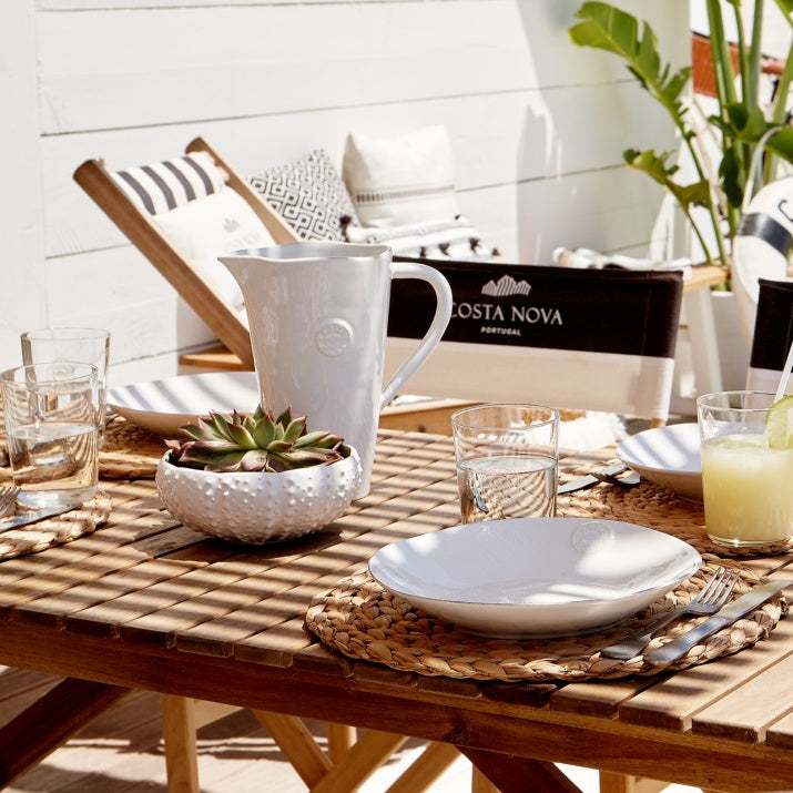 White Ceramic Fruit Bowl