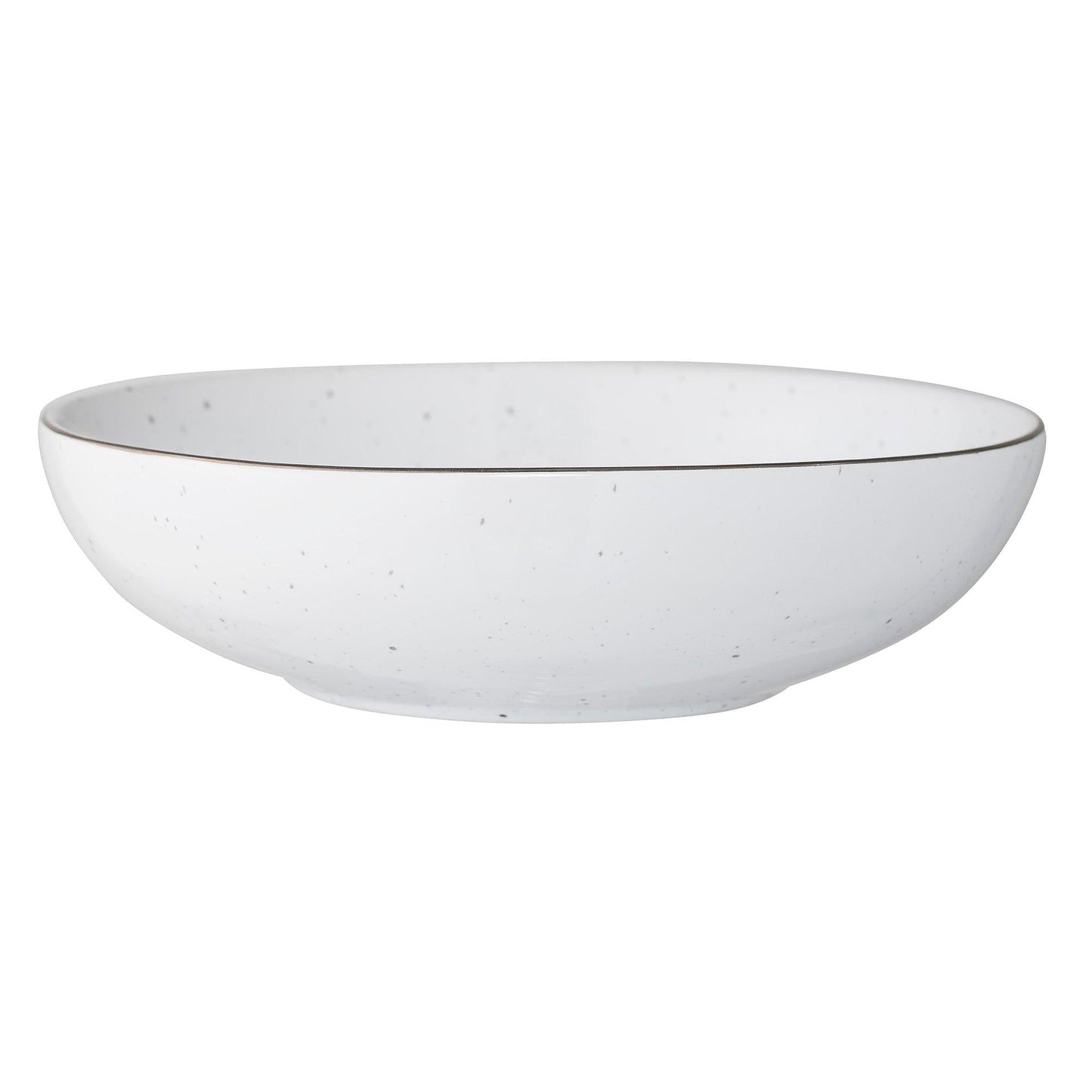 White Ceramic Serving Bowl