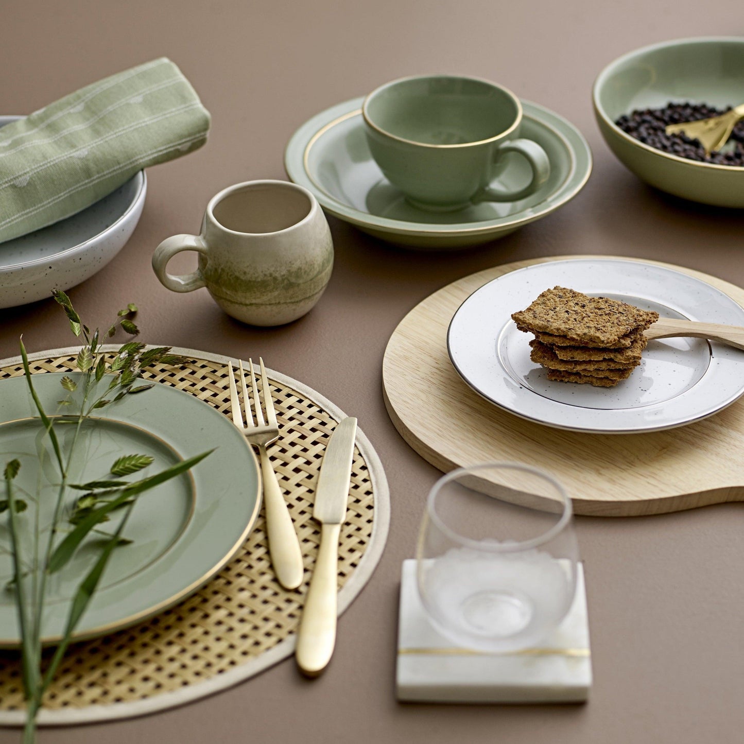 White Ceramic Serving Bowl