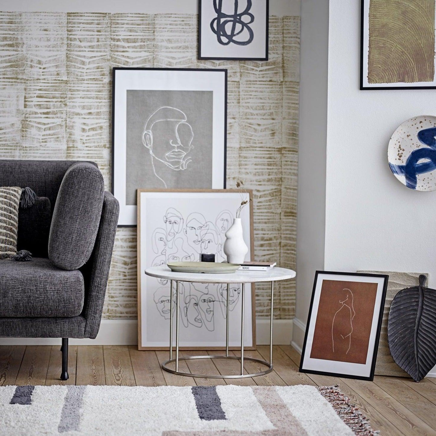 White Marble Coffee Table