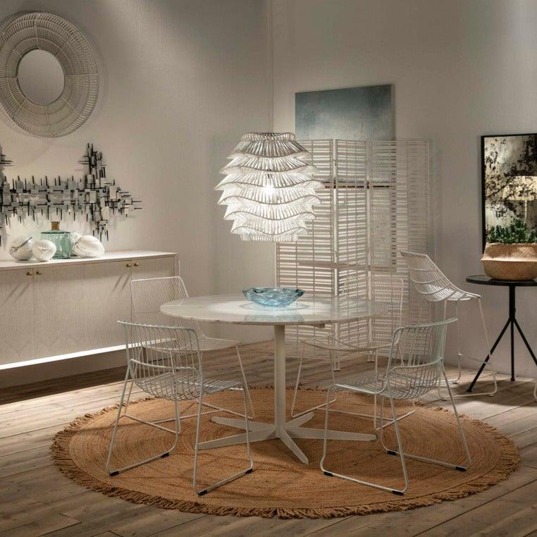 White Marble Dining Table