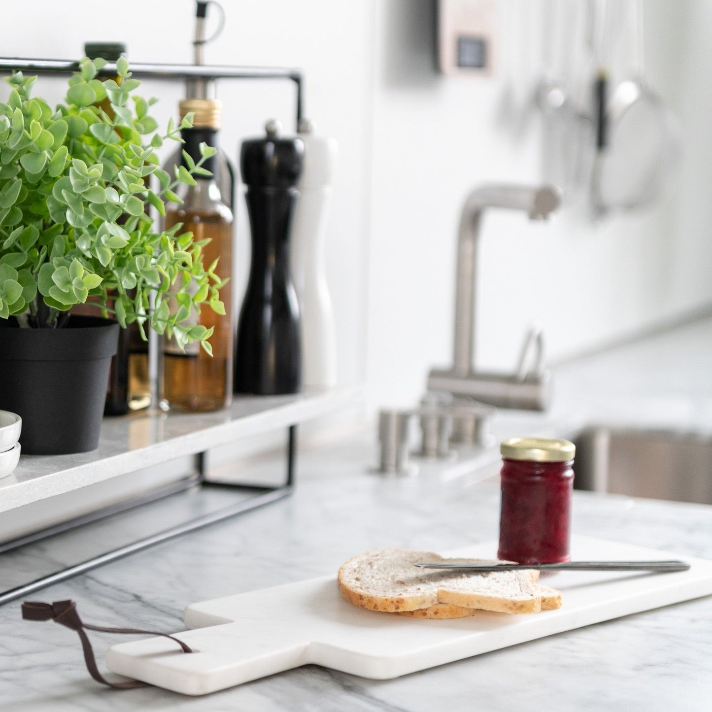 White Marble Plank