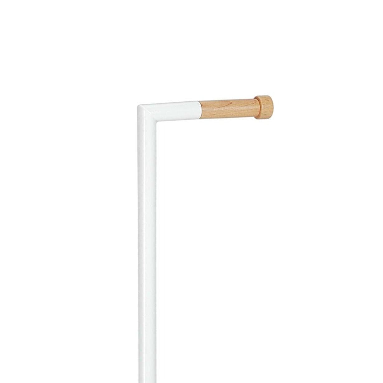 White Metal Toilet Brush / Toilet Paper