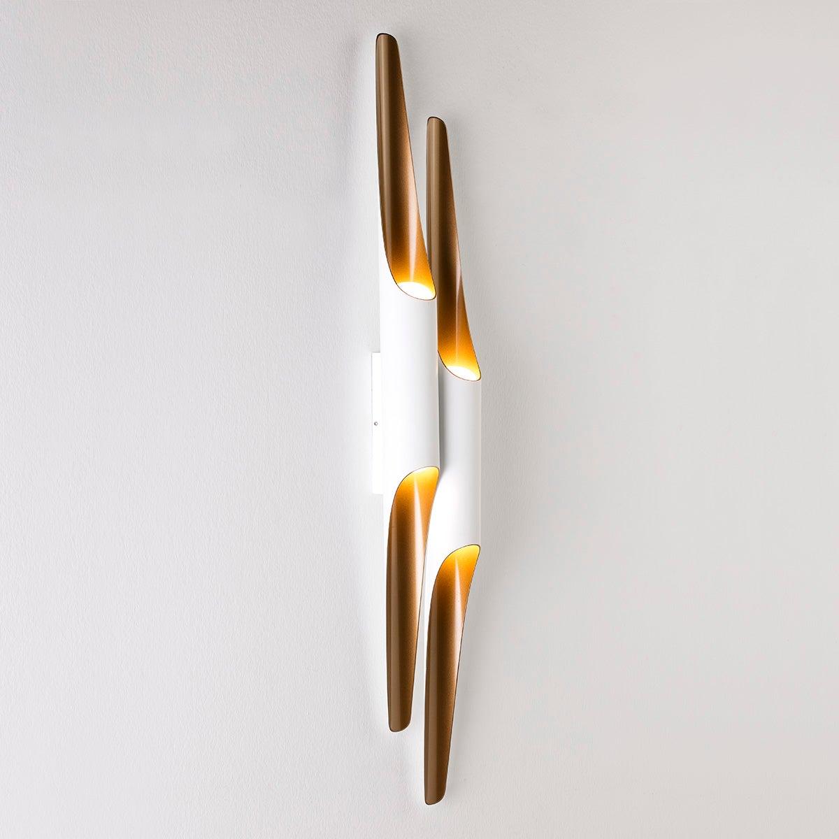 White Metal Wall Lamp