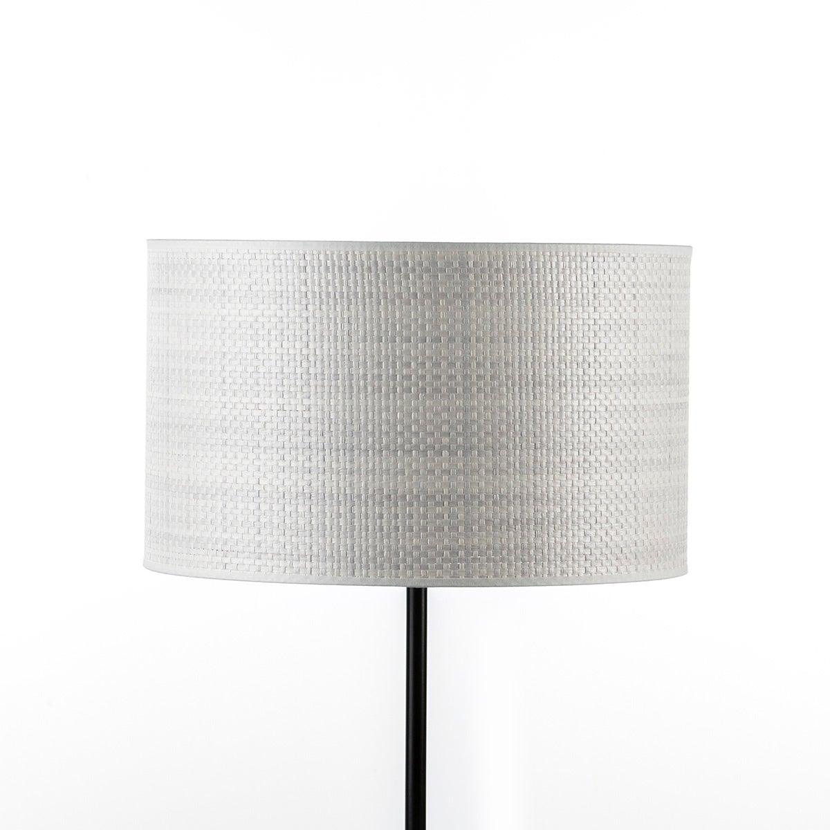 White Rafia Lampshade