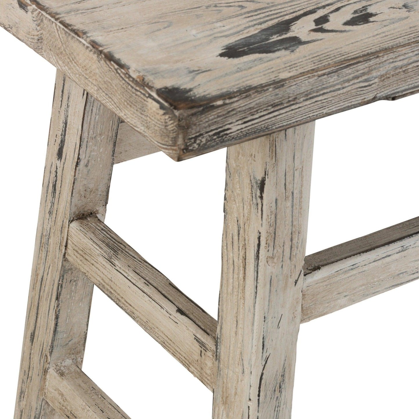 White Wood Console