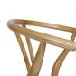 Wood Chair W/Jute