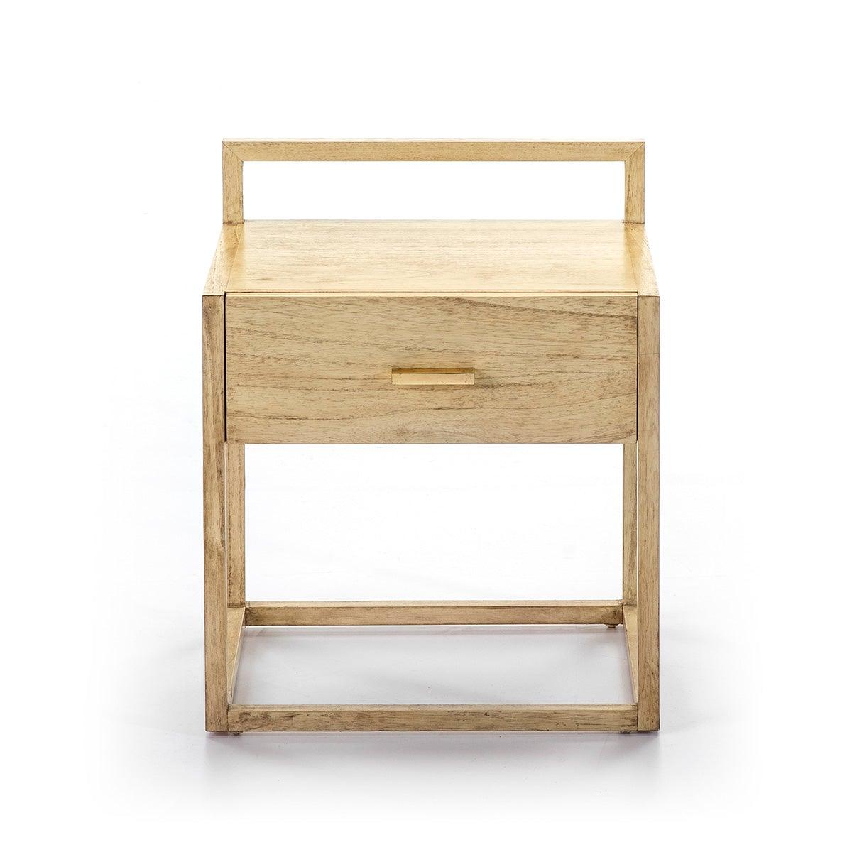 Wood Nightstand