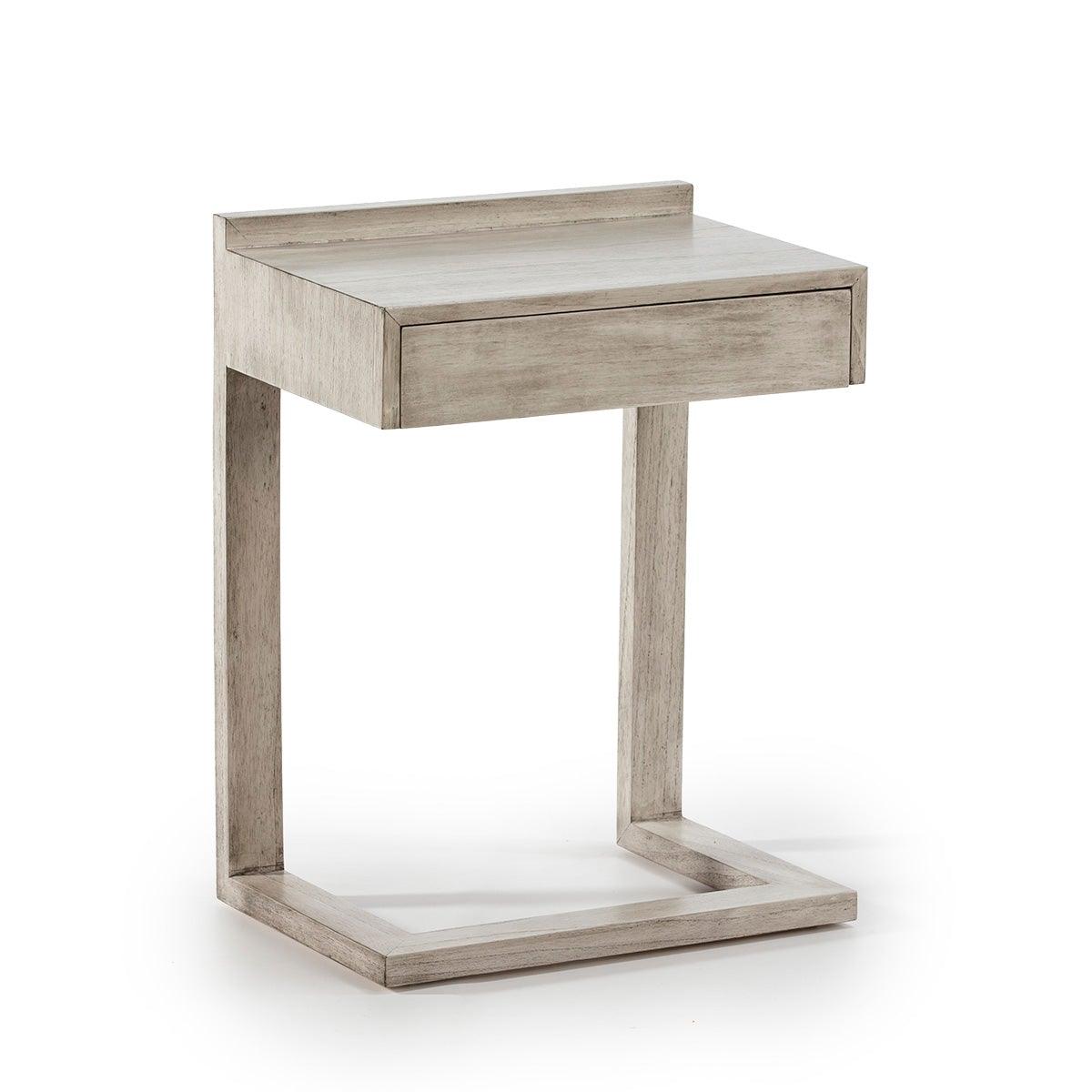 Wood Nightstand Table