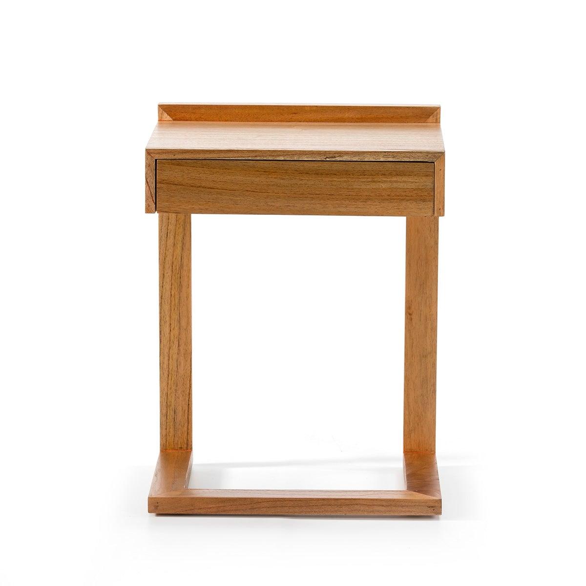 Wood Nightstand Table