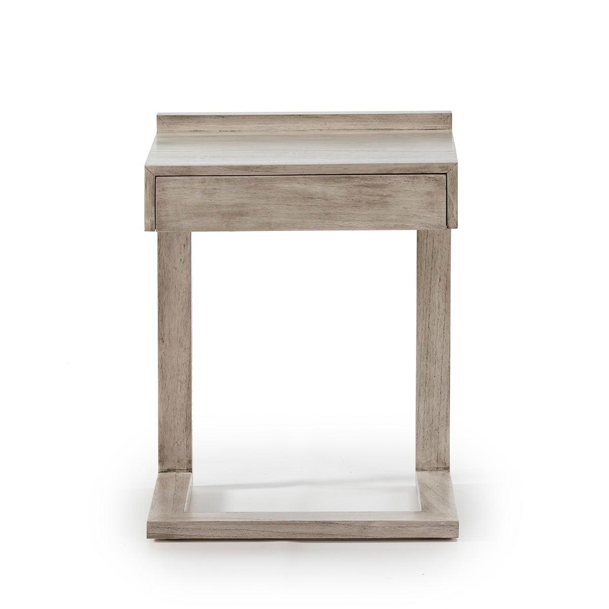 Wood Nightstand Table