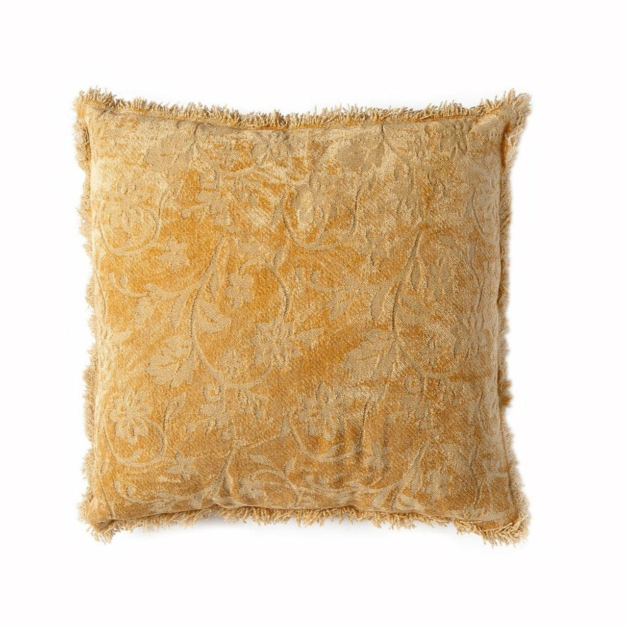 Yellow Cotton Pillow