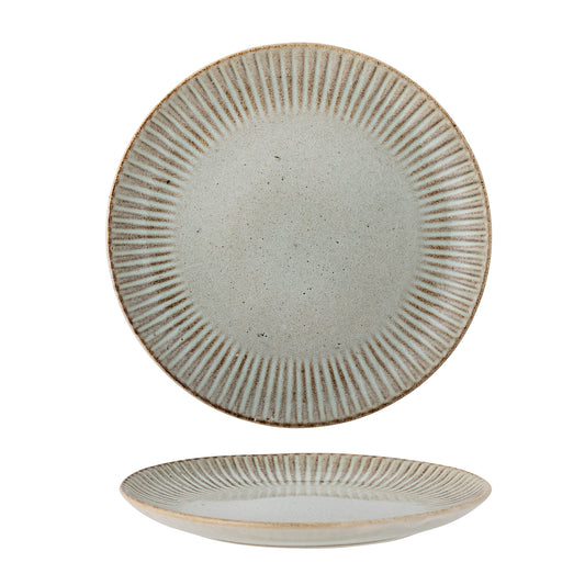 Ceramic Stripe Plate