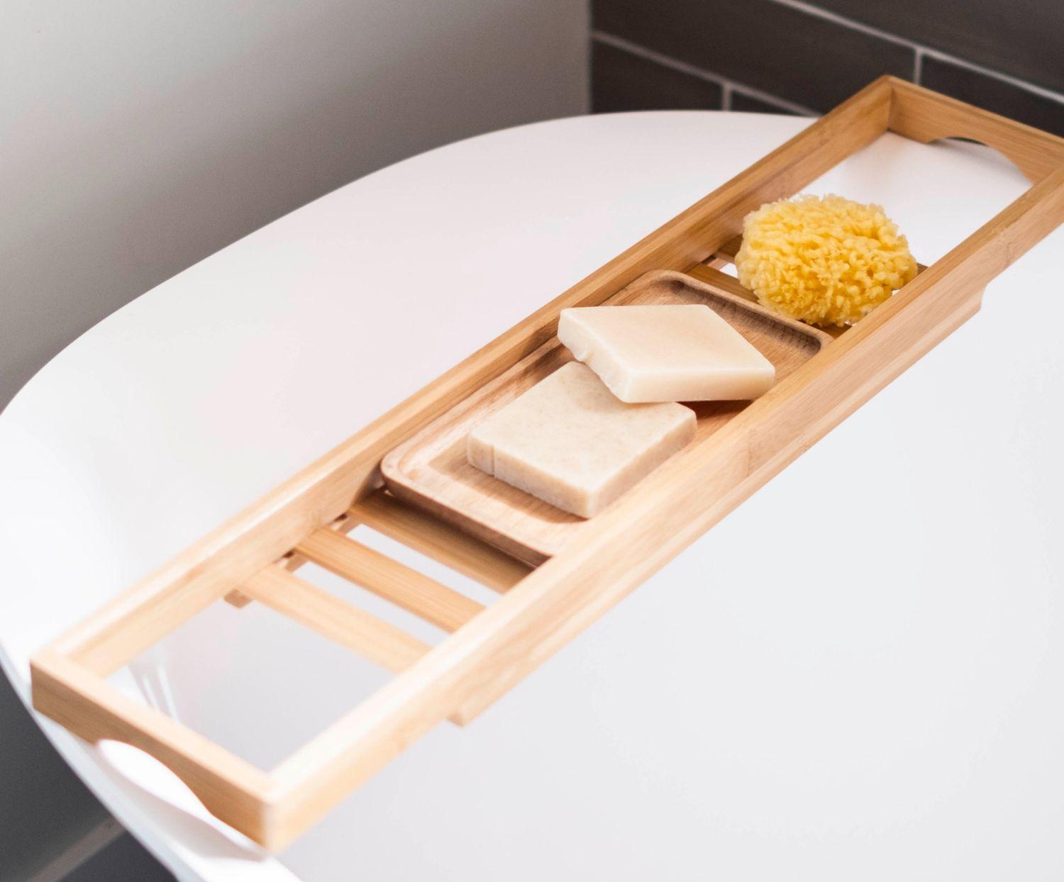 Nature Bamboo Bath Tray