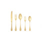 Brushed Gold Cutlery Set