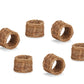 Rattan Napkin Ring Set