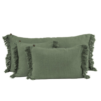Fringe Linen Cushion