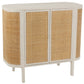 Wood Console W/ Rattan-Jolipa-Console Tables-Forhaus - Design & Store