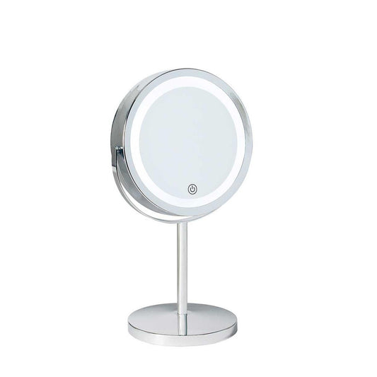 Metal Standing Led Touch Mirror