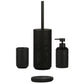 Black PVC Bathroom Soap Dish